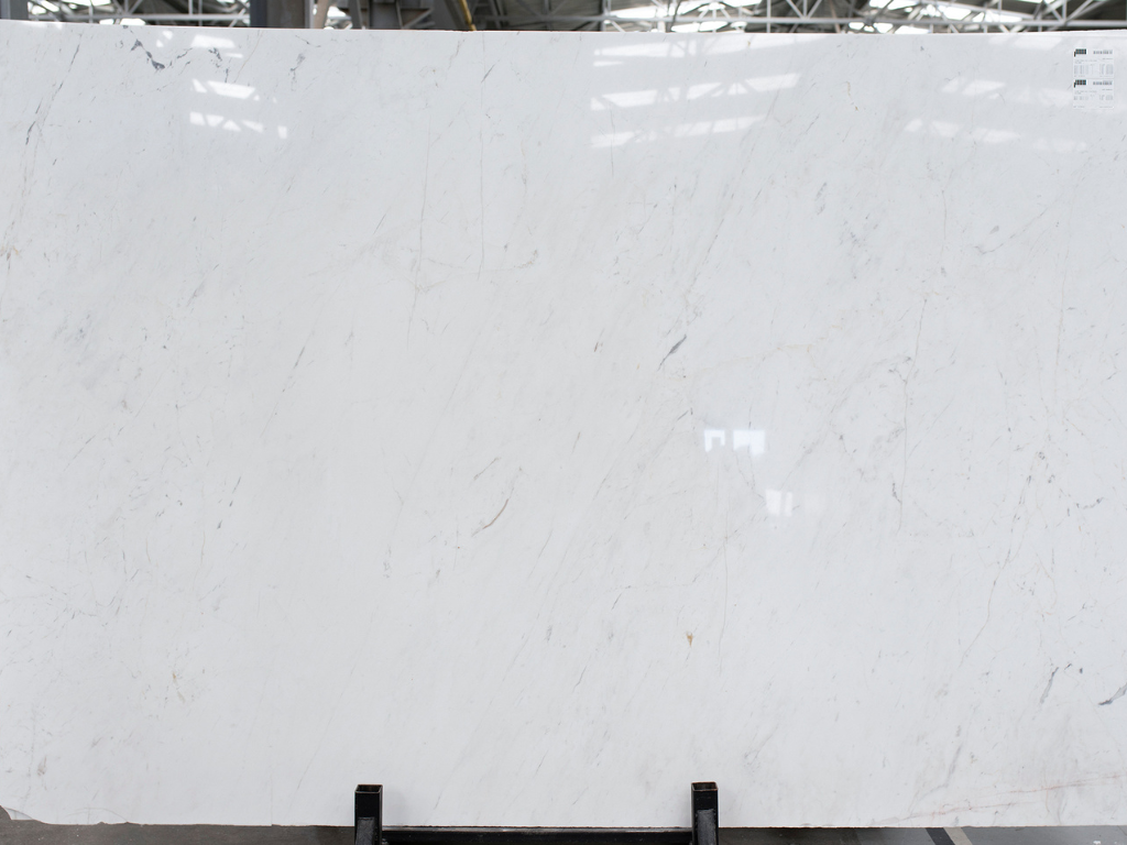 Single marble slab by Stone Group International of vox marble with subtle veins to add luxury to your home